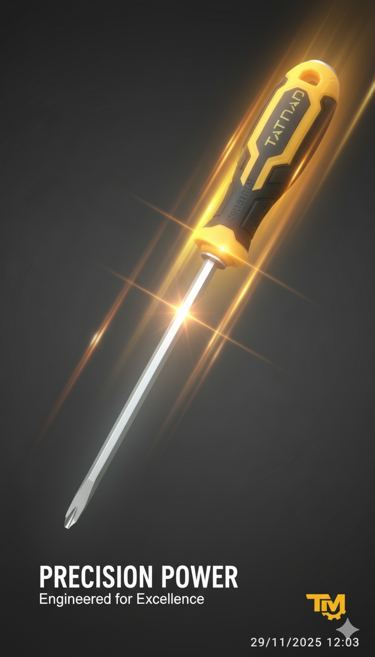 پیچ گوشتی دو سر ضربه خور tatnad